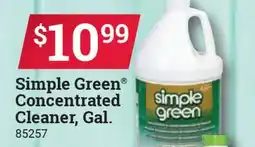 Ace Hardware Simple Green Concentrated Cleaner, Gal offer