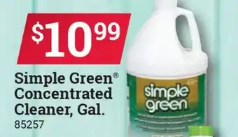 Ace Hardware Simple Green Concentrated Cleaner, Gal offer