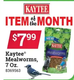 Ace Hardware Kaytee Mealworms, 7 oz offer