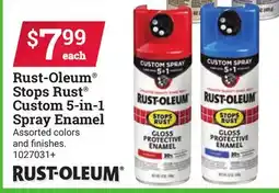 Ace Hardware Rust-Oleum Stops Rust Custom 5-in-1 Spray Enamel offer