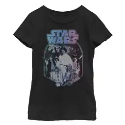 Walmart Girl's Star Wars Princess Leia Classic Entourage Graphic Tee Black Small offer