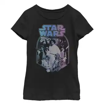 Walmart Girl's Star Wars Princess Leia Classic Entourage Graphic Tee Black Small offer