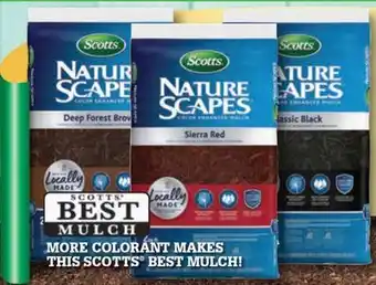 Ace Hardware Scotts Nature Scapes Cover Enhanced Mulch, 2 Cu. Ft offer