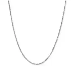 Walmart Rope Chain Womens Mens 24 Inch Sterling Silver 1mm Width Ginger Lyne Collection offer