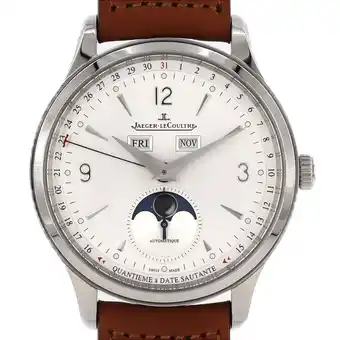 Walmart Pre-Owned Jaeger-LeCoultre Master Control Calendar 830.8.A6.S Q4148420 SS Wristwatch... (Good) offer