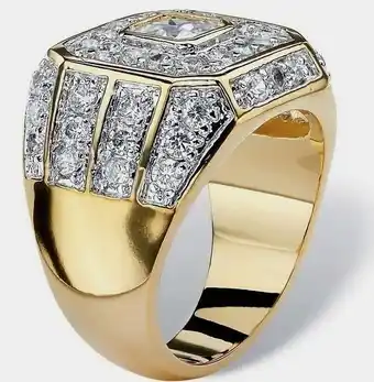 Walmart Bliss Modern Multicolor Diamond Wedding Ring, 2.15 ct. t.w, 18K Yellow Gold offer