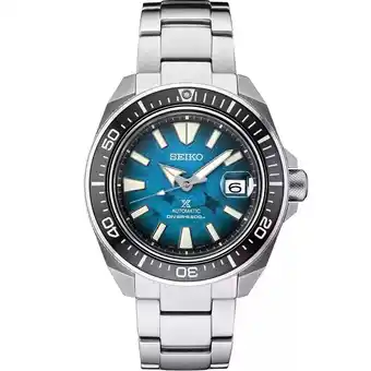 Walmart Seiko Prospex SRPE33 Manta Ray Blue Dial Automatic Watch offer