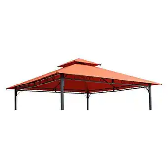 Walmart 10 ft. Gazebo Canopy St. Kitts Replacement Top, Terra Cotta offer