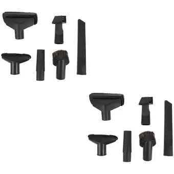 Walmart 2 Sets Converter Brush Crevice Tool Vacuum Cleaner Adapter Replacement Parts Handheld Black offer