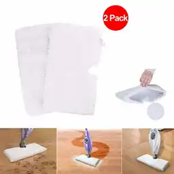 Walmart 2Pcs Microfiber Replacement Cleaning Pads For Shar.k Steam Mop S3501 S3601 S3901 offer