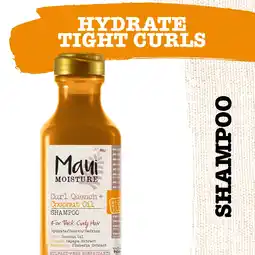 Walmart Curl Quench + Coconut Oil Anti-Frizz Shampoo offer