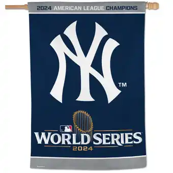Walmart WinCraft New York Yankees 2024 American League Champions One-Sided 28'' x 40'' Vertical Banner offer