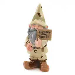 Walmart SUPPORT OUR TROOPS GNOME offer