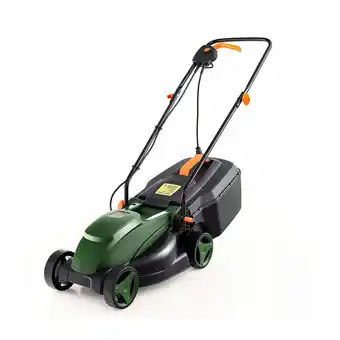 Walmart Topbuy Electric Lawn Mower Versatile Corded Lawn Mower with Grass Collection Box 10 Amp Motor offer
