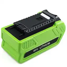 Walmart 8.0AH For Greenworks 40V G-MAX Lithium Battery 29462 29252 29472 29482 offer