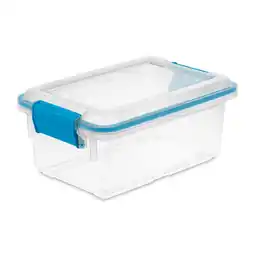 Walmart Sterilite 7.5 Quart Clear Plastic Storage Box with Latching Lids, (6 Pack) offer