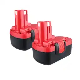 Walmart Dasnite 2-Pack 18V 4.8Ah Battery Compatible with Bosch BAT025 BAT026 BAT160 BAT180 BAT181 BAT189 offer