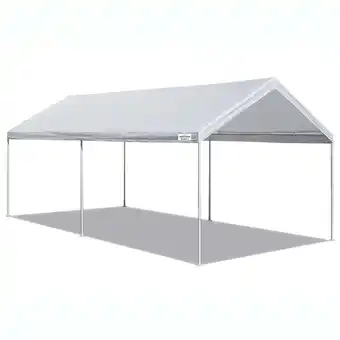 Walmart Open Box Caravan Canopy Domain 10x20 ft Straight Leg Instant Canopy Tent-White offer