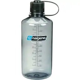 Walmart Nalgene Sustain 32 oz. Tritan Narrow Mouth Water Bottle - Gray offer
