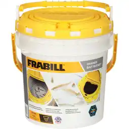 Walmart Frabill Drainer Bait Bucket 4800 offer