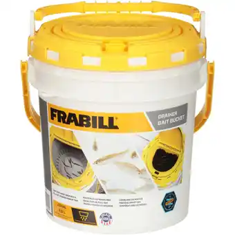 Walmart Frabill Drainer Bait Bucket 4800 offer