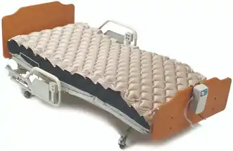 Walmart Roscoe Medical Meridian SatinAir Durable Hospital Mattress with Standard Electric Pump, Twin offer