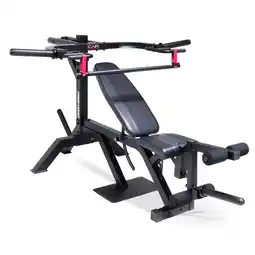 Walmart CAP Full-Body Plate Loaded Adjustable Flat, Incline, Squat Leverage Gym Machine offer