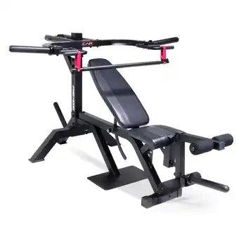 Walmart CAP Full-Body Plate Loaded Adjustable Flat, Incline, Squat Leverage Gym Machine offer