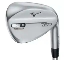 Walmart Pre-Owned Mizuno T22 Chrome D Grind Sand Wedge Stiff 56-10 Degree TT Dyn Gold Tour S400 offer