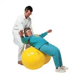 Walmart Gymnic Physio Roll Therapy Ball, 22in (55cm) - Yellow offer