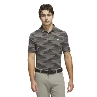 Walmart Adidas Golf Men's Ultimate365 Speed Stripe Polo Shirt, X-Large Black/Putty Beige offer