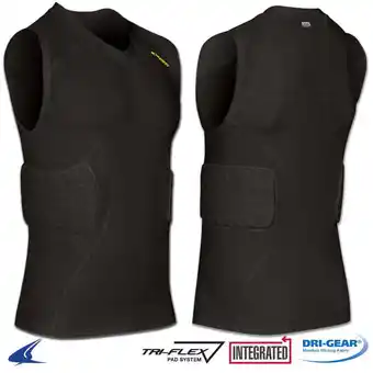 Walmart Champro Tri-Flex Padded Compression Shirt - Black - X-Large offer