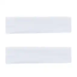 Walmart Gymnture 2PCS Elastic Sports Headbands for Men (White) offer