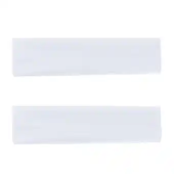 Walmart Gymnture 2PCS Elastic Sports Headbands for Men (White) offer