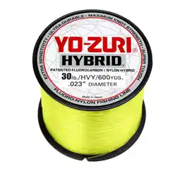 Walmart Yo-Zuri Hybrid 30lb 600yd High Vis Yellow Fishing Line offer