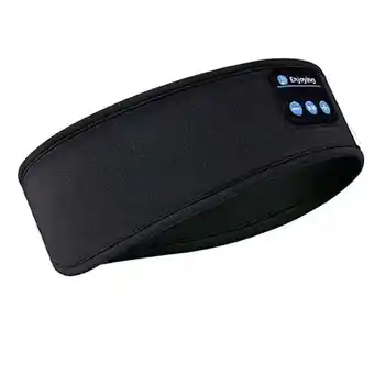 Walmart Wireless Sports Noise-canceling Sleep Headband Black offer