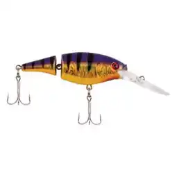 Walmart Berkley Flicker Shad Jointed Lure, Firetail MF Black Cougar, 1/3 oz offer