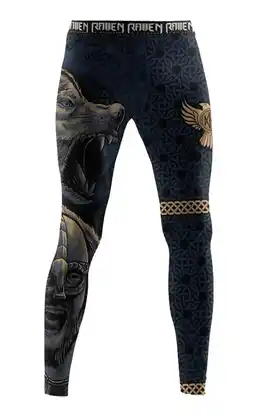 Walmart Raven Fightwear Men's Ulfhedinn BJJ MMA Spats Black Small offer