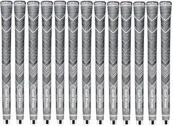 Walmart Set of 13 NEW Golf Pride MCC Plus4 Grips, Gray, Midsize offer