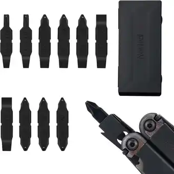 Walmart NexTool Bit kit, 10 Pack Replacement Double-Ended Screwdriver Bit for Leatherman Multi-Tool offer
