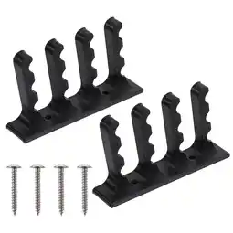 Walmart HOMEMAXS 2Pcs Bow Arrow Wall Mount Storage Brackets Holder Rack with Screws offer