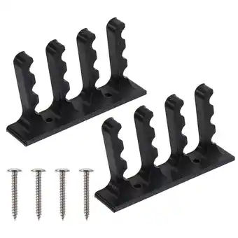 Walmart HOMEMAXS 2Pcs Bow Arrow Wall Mount Storage Brackets Holder Rack with Screws offer