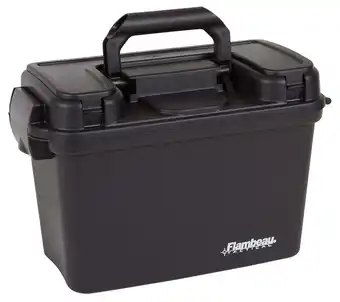 Walmart Flambeau 6430SD Tactical Dry Box Case 13 x 6.5 x 8.25 Polymer Black offer