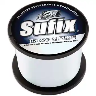 Walmart Sufix Tritanium Plus Clear Fishing Line - 40 lb Test / 370 yds offer