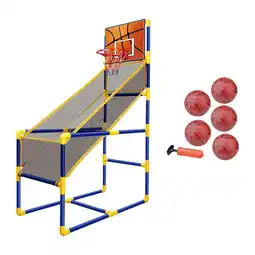 Walmart yotijay Arcade Basketball Game Set Indoor Easy to Set up for Children Girls and Boys offer