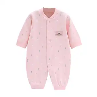 Walmart Baby Boy Girl Cotton Print Romper Jumpsuit Playsuits Outfits,Size 6 Months-9 Months offer