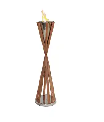 Walmart Luxury Fireplace Group Anywhere Fireplace Indoor/Outdoor Fireplace - Southampton Teak Medium offer