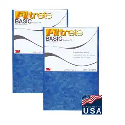 Walmart 20x30x1 Washable MERV 1 Air Filter | Cut-to-Fit | 2-Pack offer
