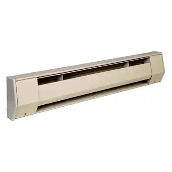 Walmart King Electric 27 Baseboard Heater, 500W / 120V, Almond, 2K1205A offer