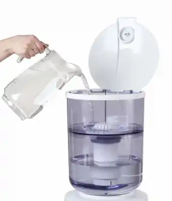 Walmart Vitapur Water Filtration Bottle System for Top-Load Water Dispensers, White offer